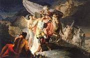 Francisco de Goya Anibal vencedor contempla por primera vez Italia desde los Alpes oil painting on canvas
